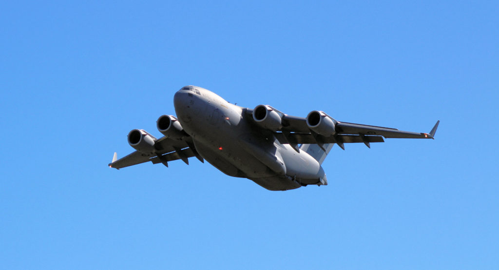 Boeing C-17A Globemaster III 36 SQN RAAF Wings Over Illawarra 2018 DestinationsJourney.com