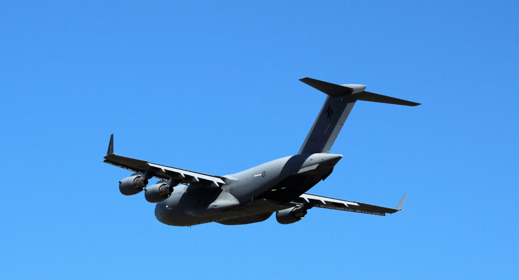 Boeing C-17A Globemaster III 36 SQN RAAF Wings Over Illawarra 2018 DestinationsJourney.com