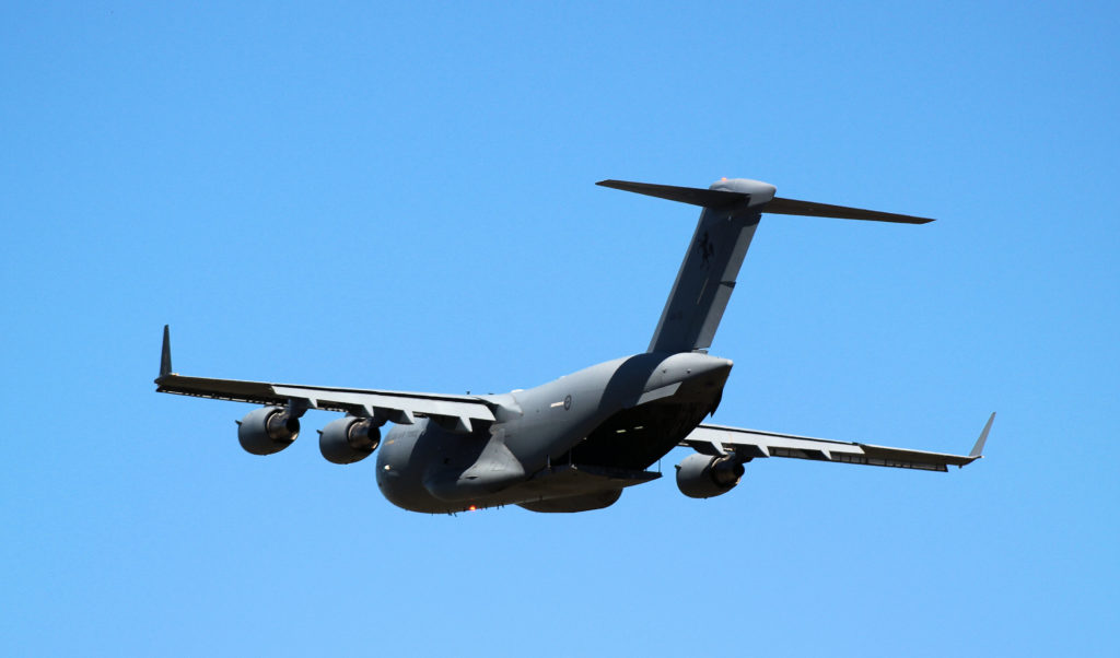 Boeing C-17A Globemaster III 36 SQN RAAF Wings Over Illawarra 2018 DestinationsJourney.com