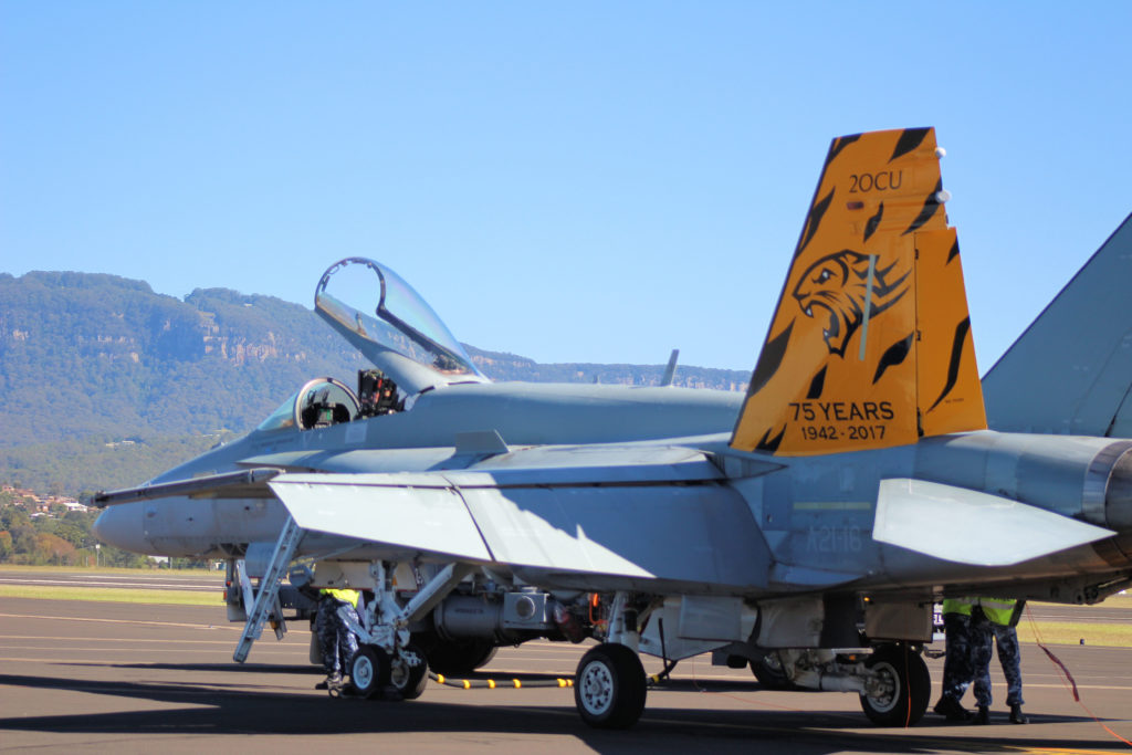 McDonnell Douglas F/A-18 Hornet  Wings Over Illawarra 2018 www.destinationsjourney.com