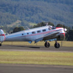 Beech 18 on Take Off Wings Over Illawarra 2018 www.destinationsjourney.com