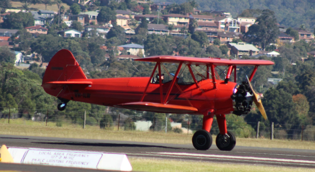 Boeing A75N1 Stearman Wings Over Illawarra 2018 www.destinationsjourney.com