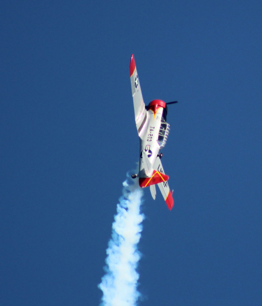 North American T-6 Harvard Wings Over Illawarra 2018 www.destinationsjourney.com