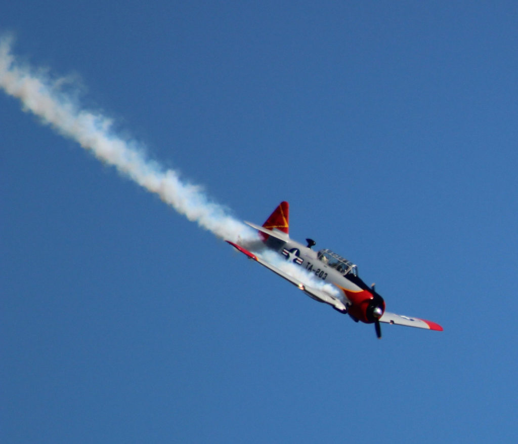 North American T-6 Harvard Wings Over Illawarra 2018 www.destinationsjourney.com