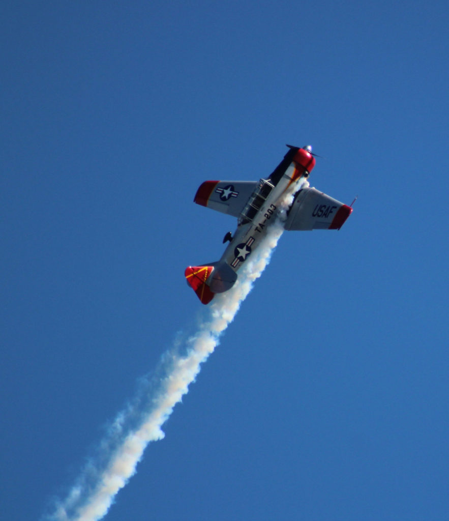 North American T-6 Harvard Wings Over Illawarra 2018 www.destinationsjourney.com