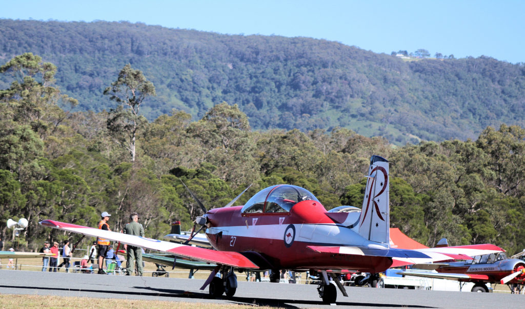 RAAF Roulettes at Wings Over Illawarra 2018