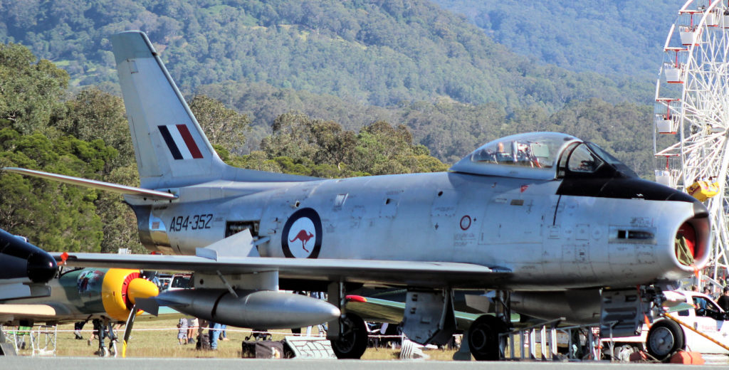 CAC CA-27 Sabre Wings Over Illawarra 2018 www.destinationsjourney.com