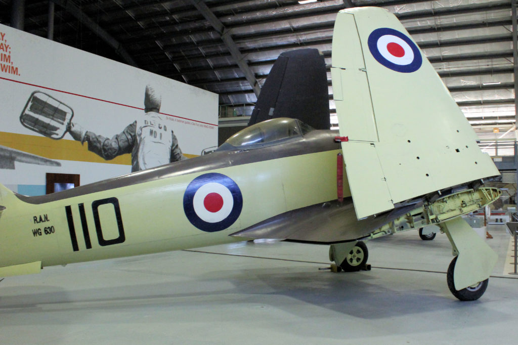 Hawker Sea Fury Fleet Air Arm Museum Nowra HMAS Albatross www.destinationsjourney.com