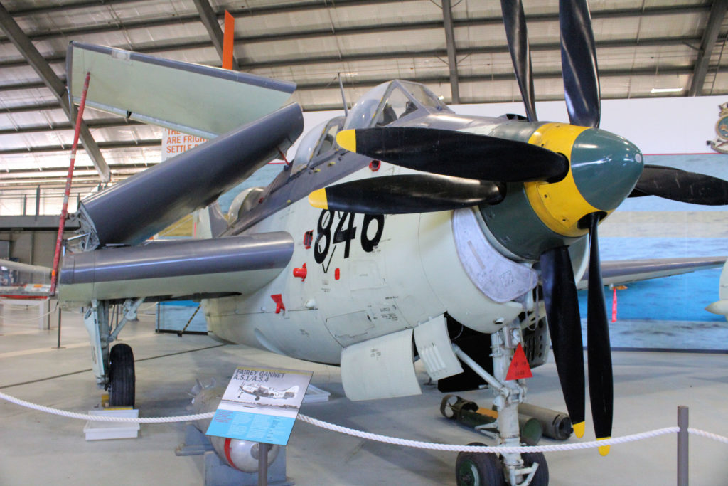 RAN Fairey Gannet AS.1 Fleet Air Arm Museum Nowra HMAS Albatross www.destinationsjourney.com