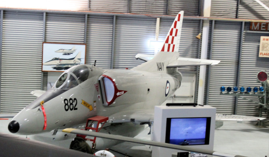 McDonnell Douglas A4G Skyhawk Fleet Air Arm Museum Nowra HMAS Albatross www.destinationsjourney.com