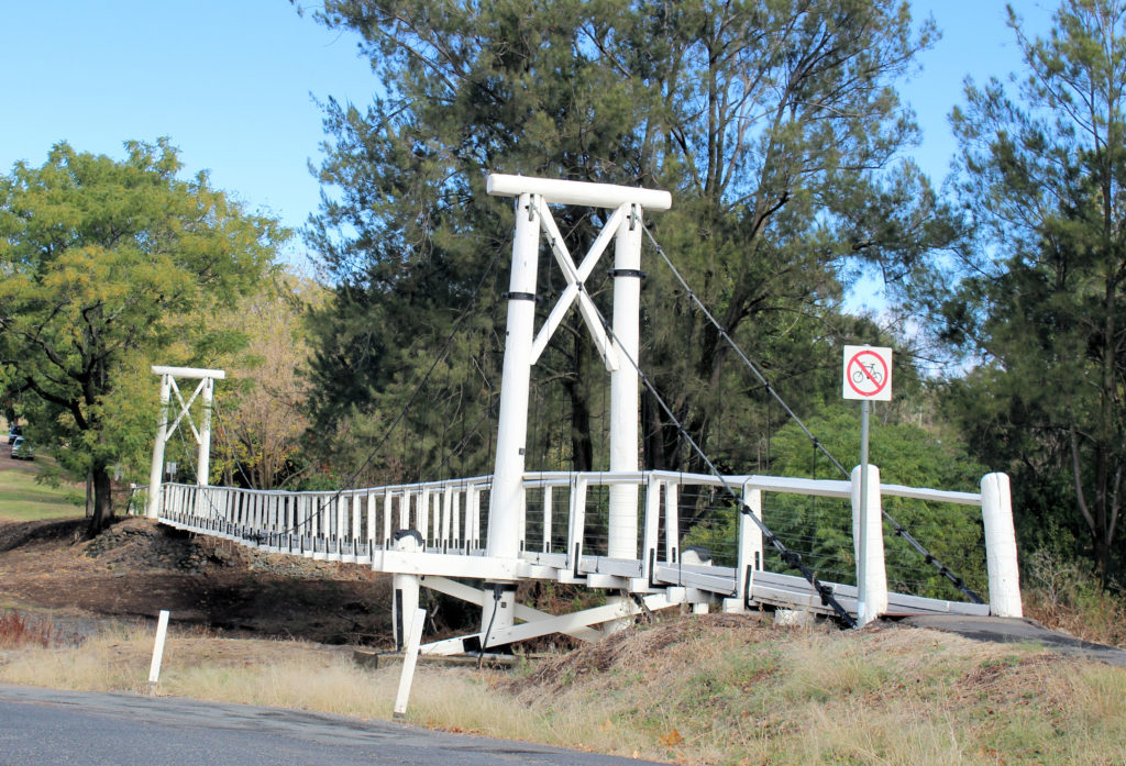 Pedestrian Swing Bridge Murrurundi