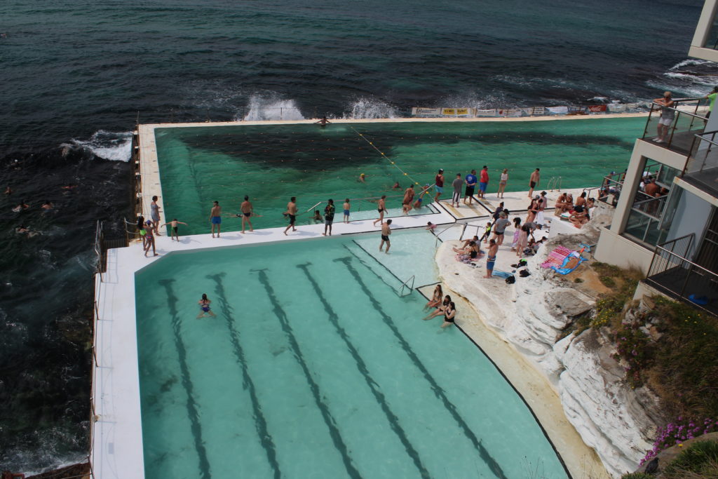 Icebergs Swimming Pool Bondi Beach Sydney Australia