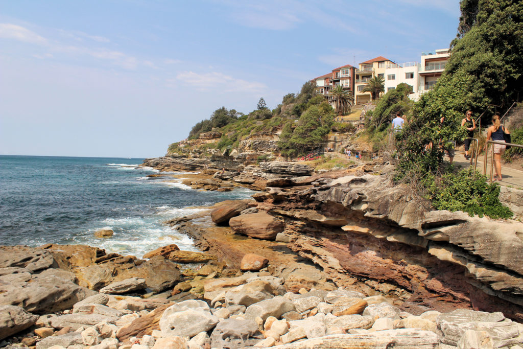 Bondi to Bronte Coastal Walk Bondi Beach Sydney Australia