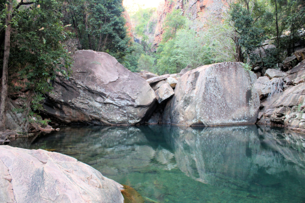 Rock Pool at Emma Gorge Four-Wheel Drive Kimberley Safari