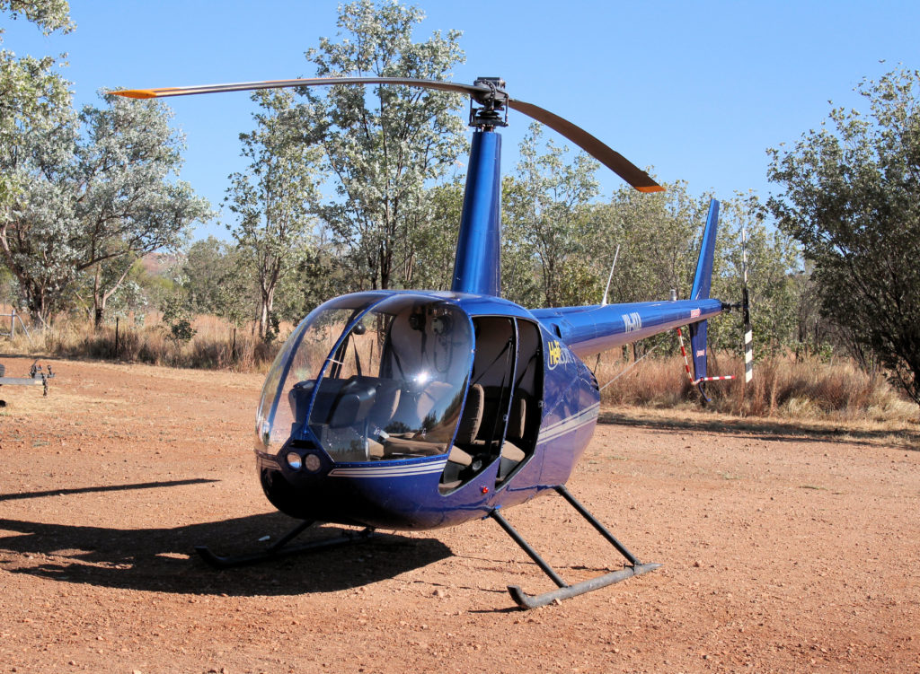 Robinson R44 helicopter