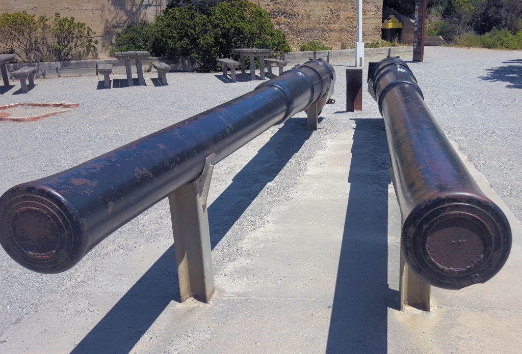 Old Artillery Guns at Point Nepean National Park www.destinationsjourney.com