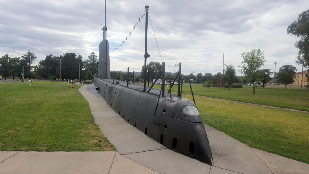 HMAS Otway An Oberon Class Submarine Holbrook NSW www.destinationsjourney.com