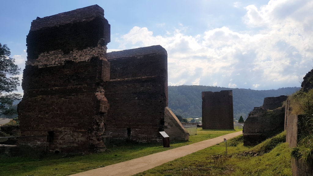 Ruins at Blast Furnace Park Lithgow NSW www.destinationsjourney.com