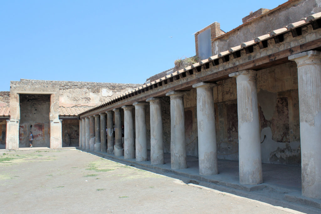 Public Baths Pompeii Archaeological Site