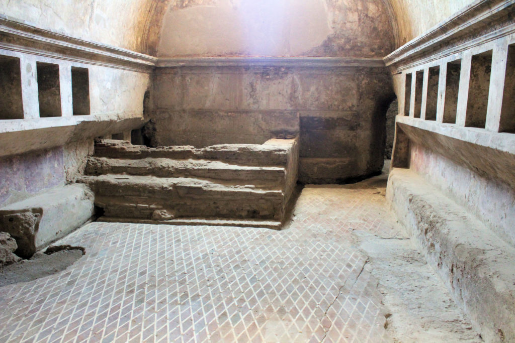 Public Baths Pompeii Archaeological Site