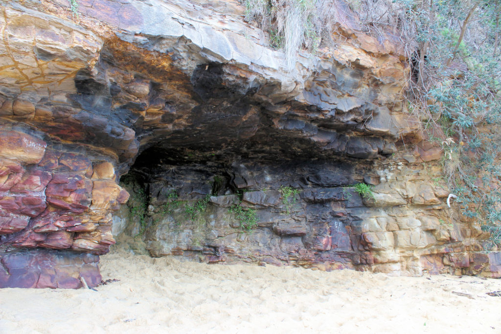 Rock Weathering Maitland Bay Track Bouddi National Park