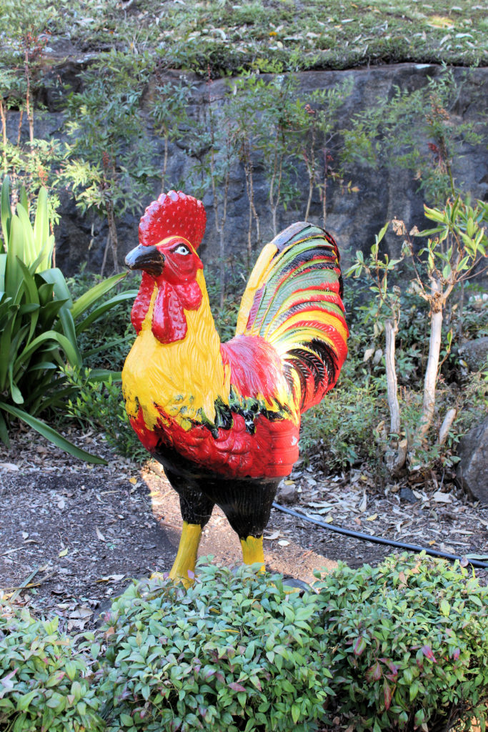 Rooster Statue Fo Guang Shan Nan Tien Temple www.destinationsjourney.com