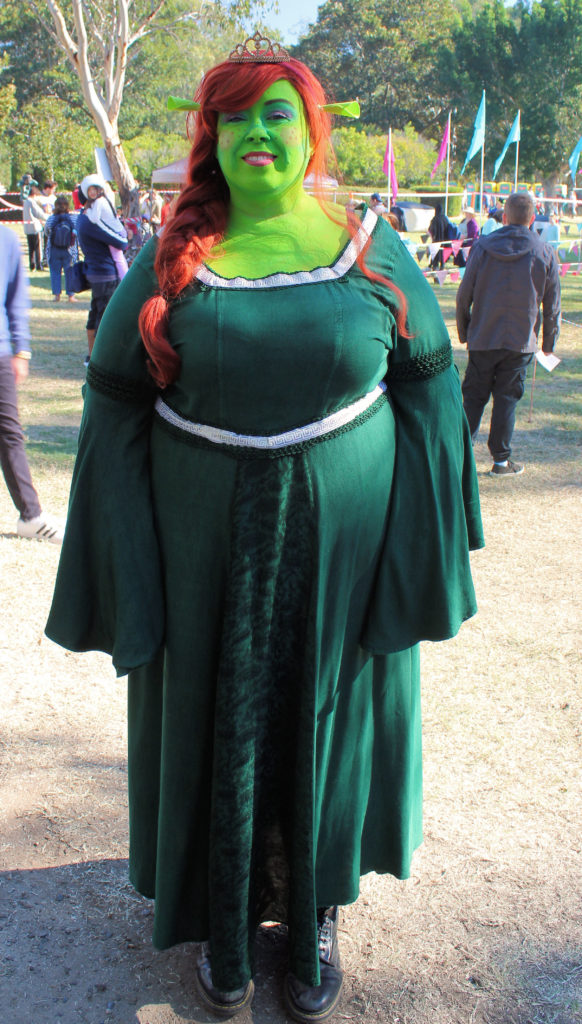 Princess Fiona Cosplay Blacktown Medieval Fayre www.destinationsjourney.com