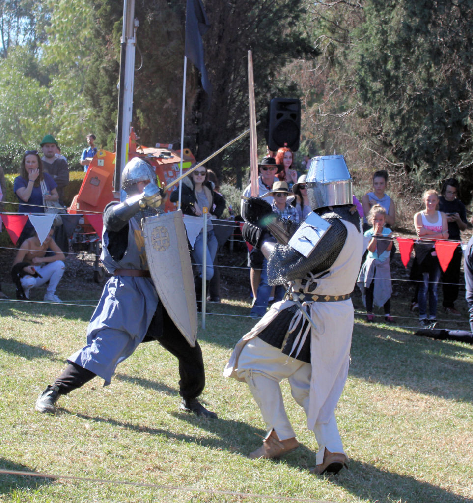 Knights Fighting Blacktown Medieval Fayre www.destinationsjourney.com