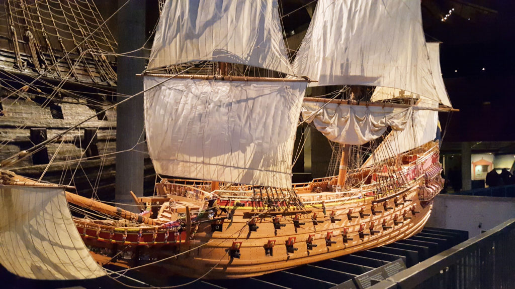 Model of the Vasa Sailing Ship