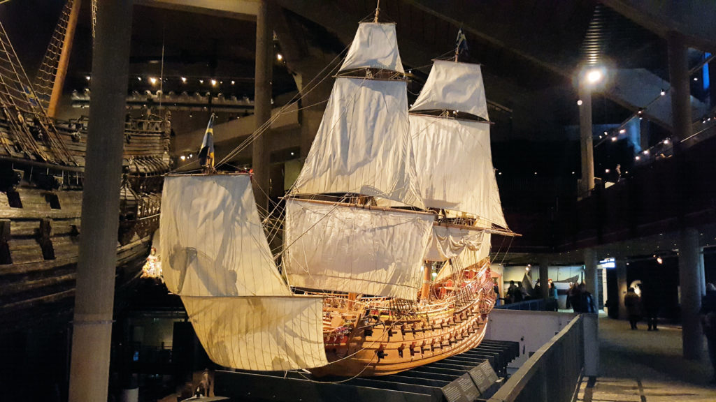 Model of the Vasa Sailing Ship