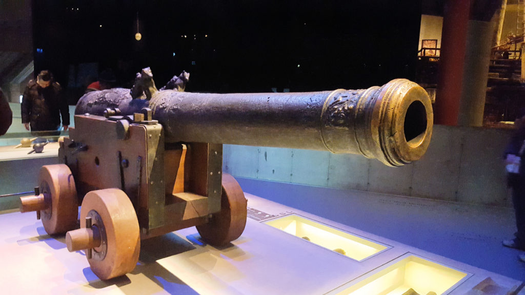 Canon From the Vasa Sailing Ship