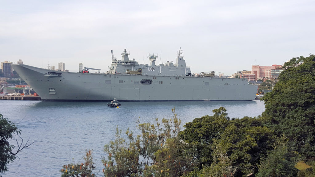 HMAS Canberra (III) L02