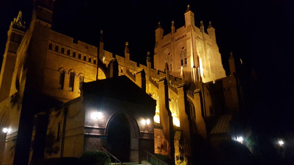 Christchurch Cathedral At Night Dark Stories True Crime Tour