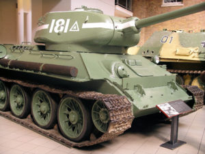 Russian T-34 Imperial War Museum London