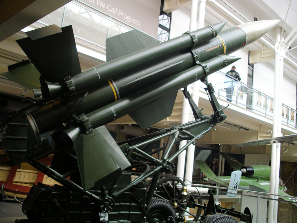 Thunderbird Anti-Aircraft Missile Imperial War Museum London