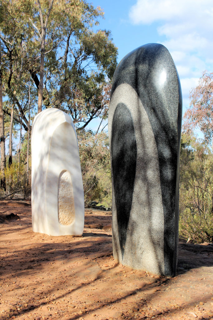 Yuunda - Axe Sculptures in the Scrub Pilliga Stae Forest Coonabarabran www.destinationsjourney.com