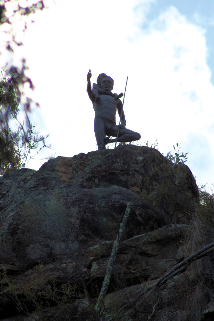 First Lesson From Below Sculptures in the Scrub Pilliga Stae Forest Coonabarabran www.destinationsjourney.com