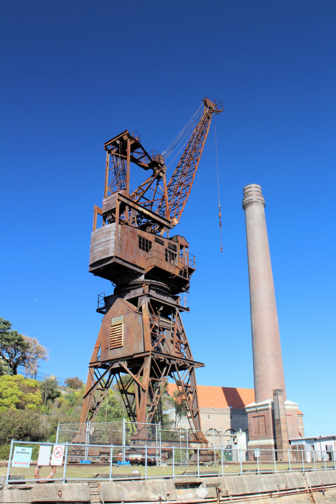 Old Crane Cockatoo Island Sydney Harbour www.destinationsjourney.com