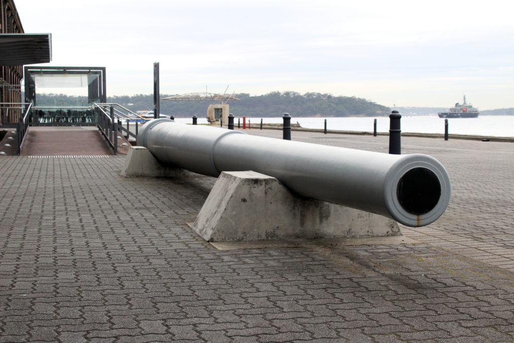 Eight Inch Gun From HMAS Australia (II) Royal Australian Navy Heritage Centre