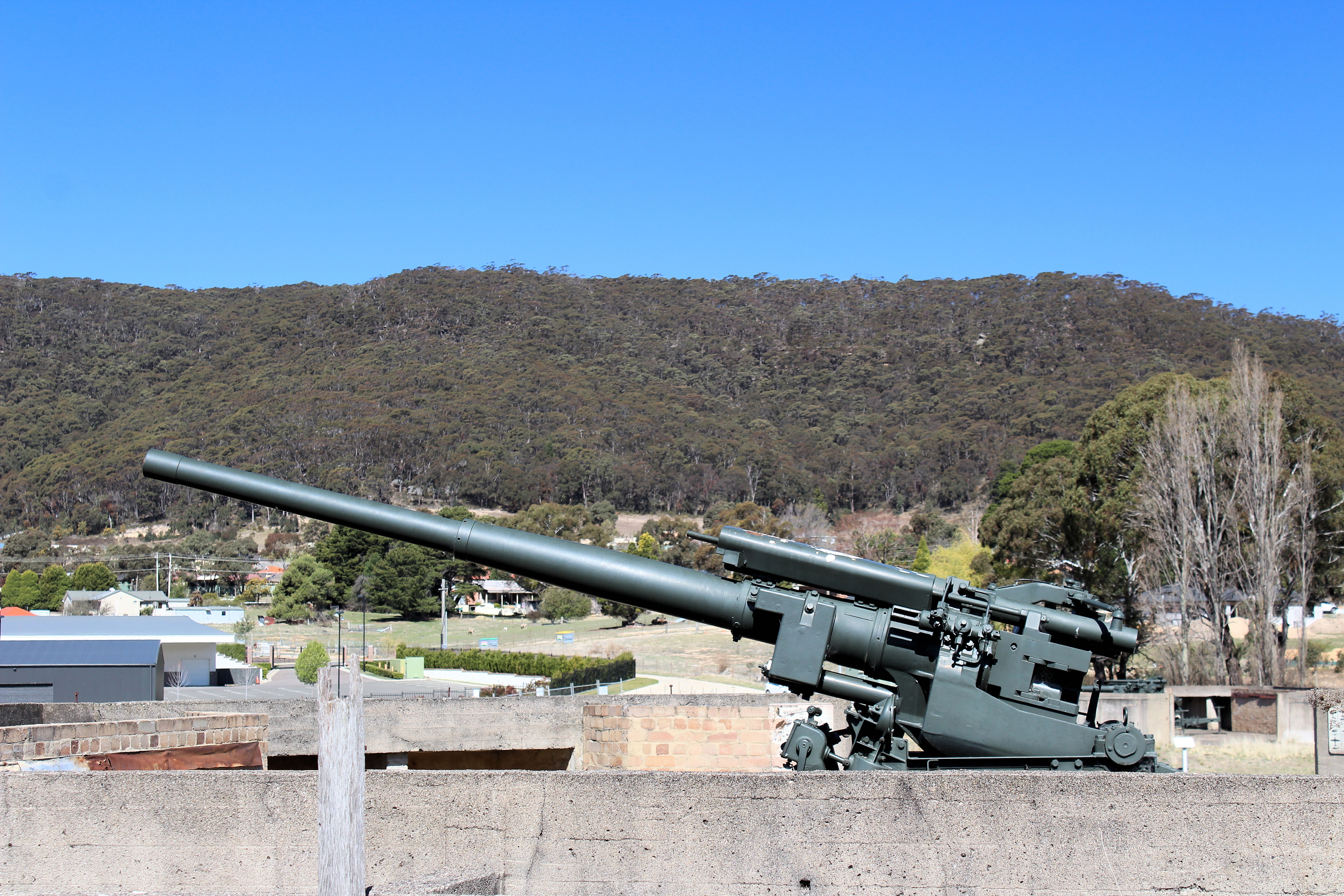 QF 3.7-inch Anti-Aircraft Gun Bowenfels Gun Emplacements Lithgow NSW