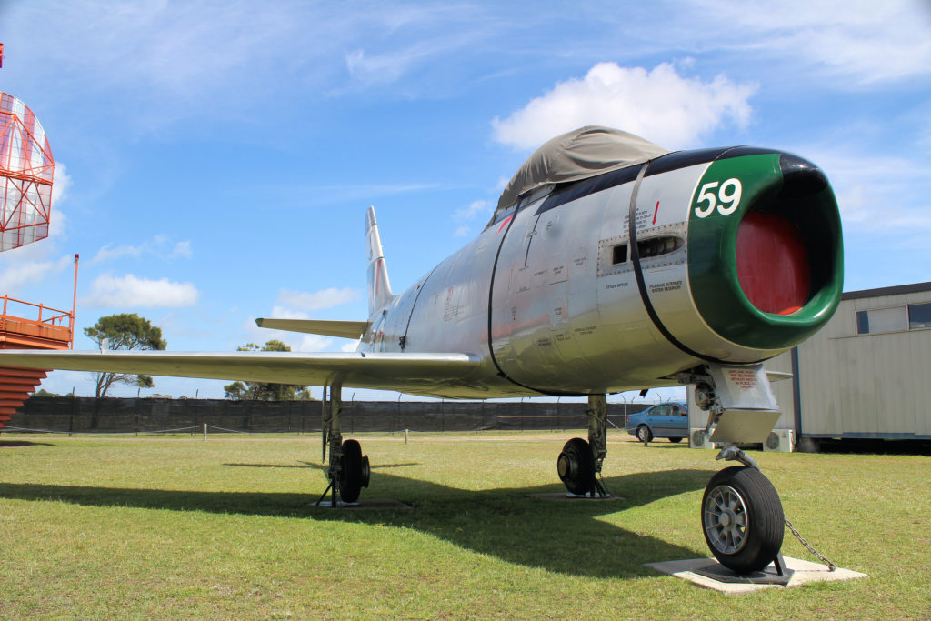 CAC CA-27 Sabre A94-959 North American Sabre F-86 Fighter World Williamtown NSW Australia