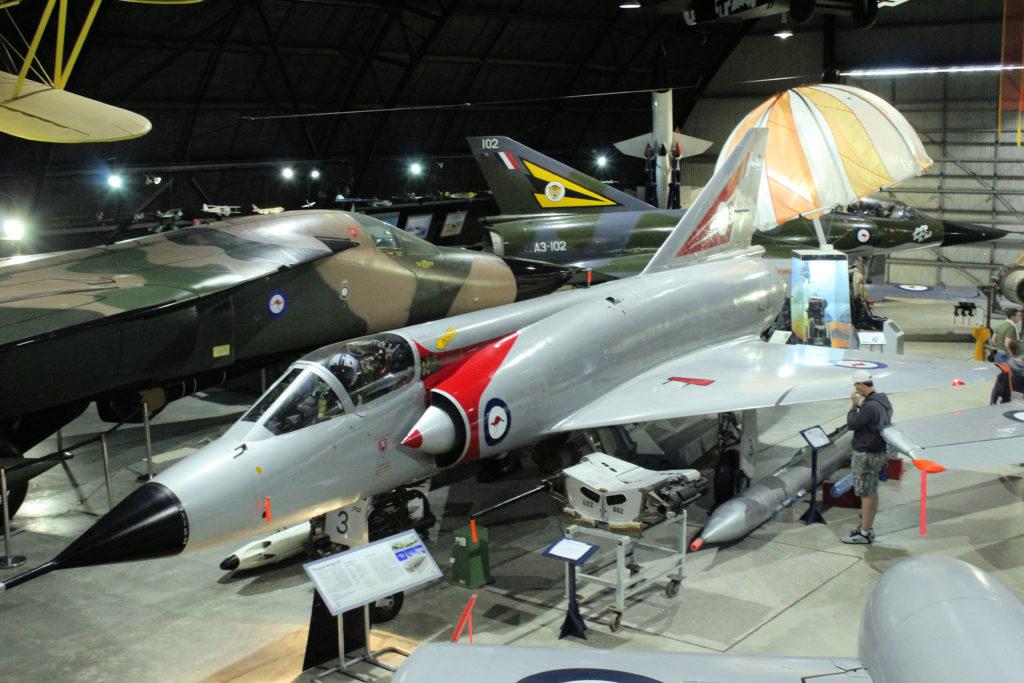 RAAF Mirage III A3-3 Fighter World Williamtown NSW Jet Fighter Aeroplane Delta wing