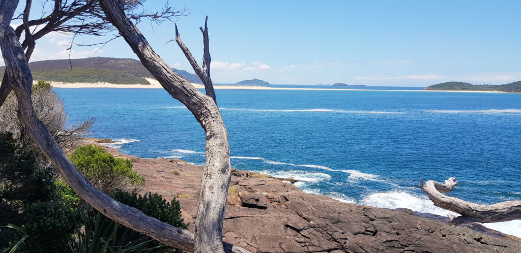 Barry Point Lookout Fingal Bay Port Stephens Australia