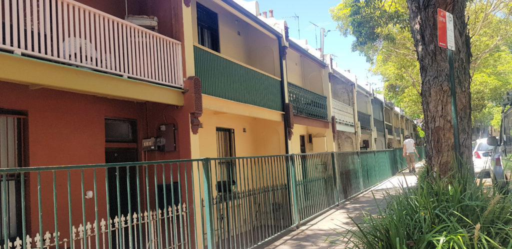 Federation Houses Glebe Sydney NSW Australia