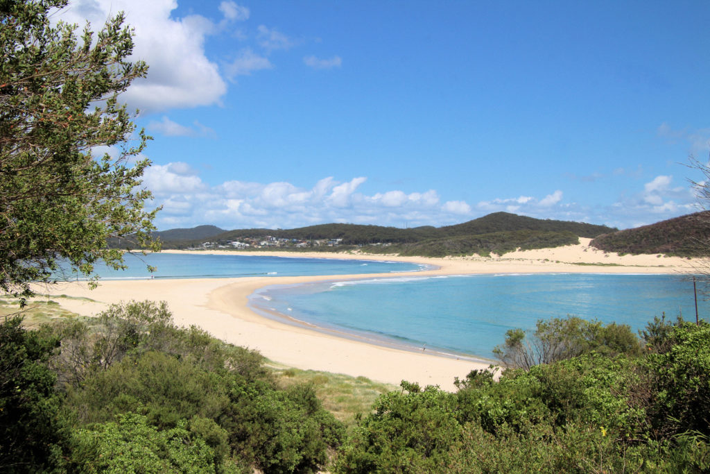 Sand Spit Fingal Bay Port Stephens Australia