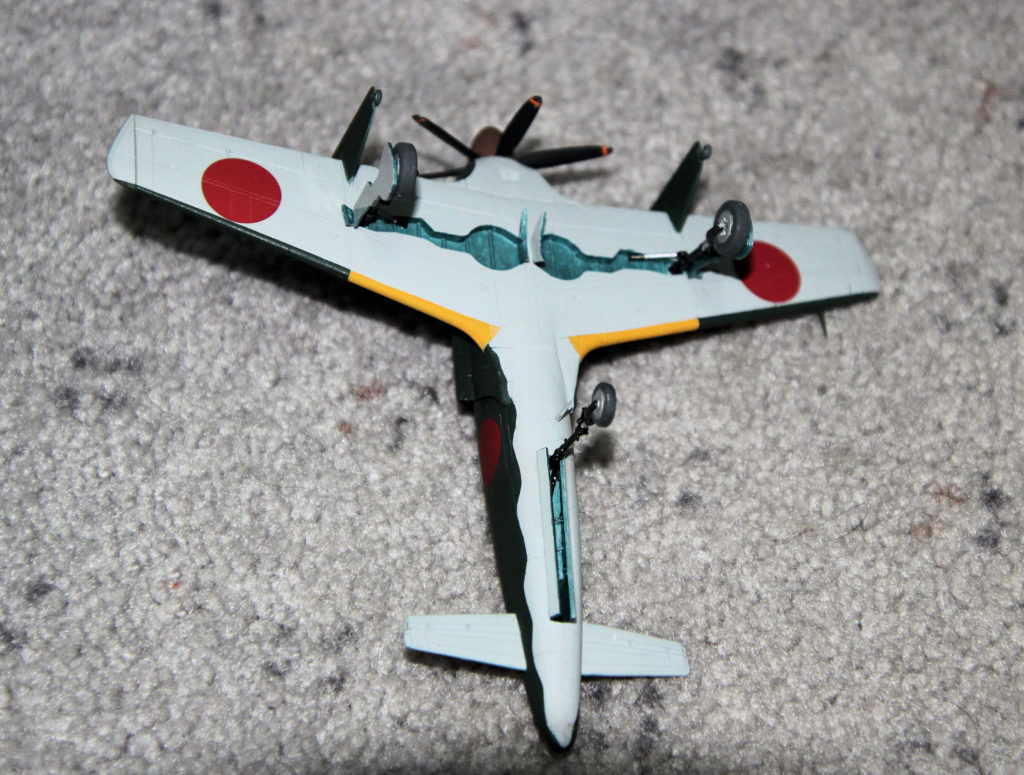 Kyūshū J7W1 Shinden Hasegawa 1:72 Scale Japanese Navy Fighter World War 2