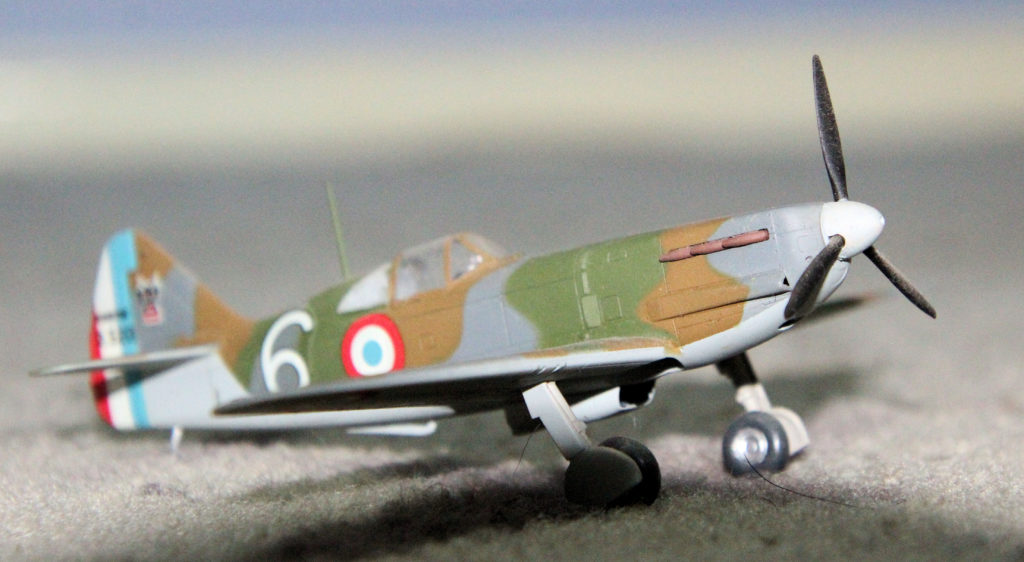 Dewoitine D.520 Hasegawa 1:72 Scale French World War 2 fighter