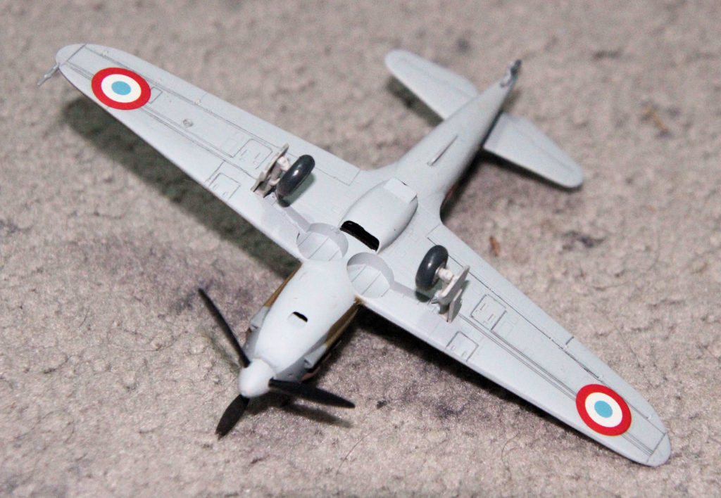 Dewoitine D.520 Hasegawa 1:72 Scale French World War 2 fighter