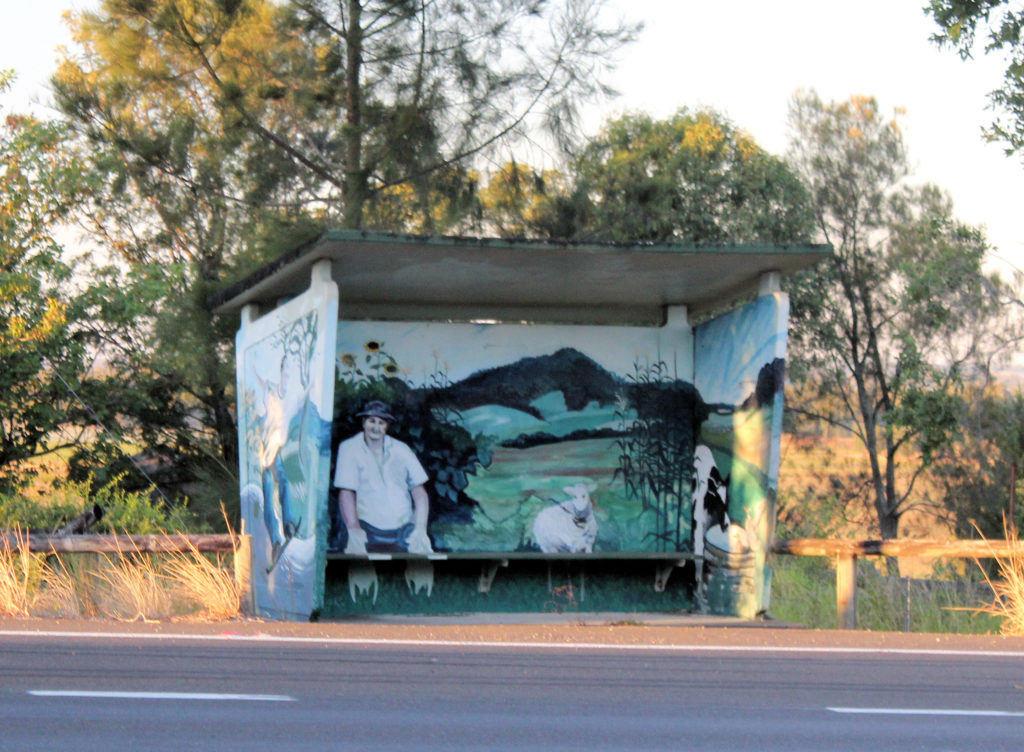 Bus Stop Art Nowra