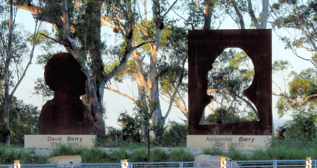 Alexander Berry and Edward Berry Silhouette Shoalhaven